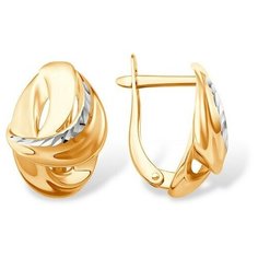 Серьги The Jeweller, красное золото, 585 проба, , золотистый