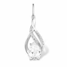 Подвеска The Jeweller, серебро, 925 проба, фианит