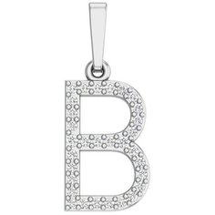 Подвеска The Jeweller, серебро, 925 проба, фианит