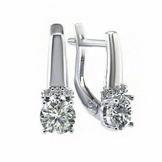 Серьги The Jeweller, серебро, 925 проба, фианит