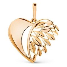 Подвеска The Jeweller, красное золото, 585 проба, золотистый