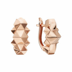 Серьги Яхонт, золото, 585 проба