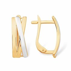 Серьги Яхонт, золото, 585 проба