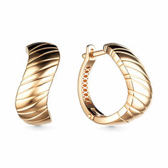 Серьги Яхонт, красное золото, 585 проба