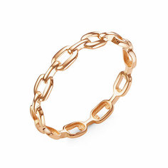 Кольцо Яхонт, красное золото, 585 проба, размер 16.5