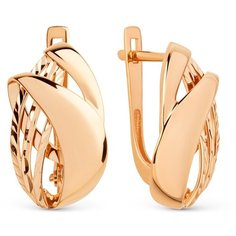 Серьги Яхонт, золото, 585 проба