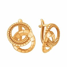 Серьги Яхонт, золото, 585 проба