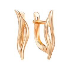 Серьги Яхонт, золото, 585 проба