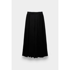 Юбка FRENKEN troop georgette skirt, размер 46, черный