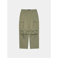 Брюки карго LMC Wide Cargo Pants Dark, размер S, зеленый L.M.C
