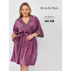 Халат Dianida, размер 44, фиолетовый