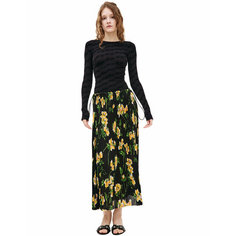 Юбка BALENCIAGA, размер 38, черный