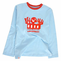 Лонгслив Charles Jeffrey Loverboy, размер 12 лет, голубой