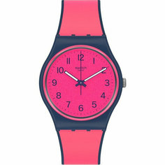Наручные часы swatch, розовый