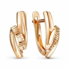 Серьги Яхонт, золото, 585 проба