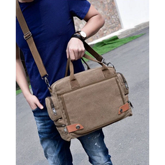 Сумка , фактура гладкая, коричневый Без бренда