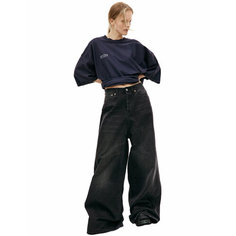 Джинсы Vetements, размер 34, черный