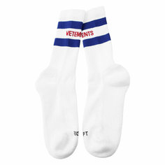 Носки Vetements, размер 43/46, белый
