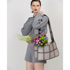 Сумка кросс-боди IMAKEBAGS, серый