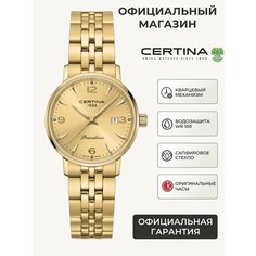 Наручные часы Certina Urban, золотистый