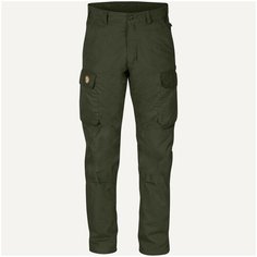 Брюки Fjallraven, размер 50, зеленый