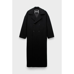 Пальто FRENKEN chunk coat, размер 46, черный