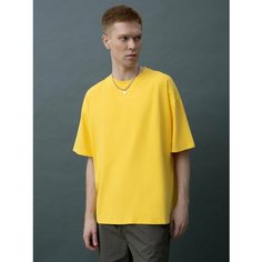 Футболка Ticle, размер 48, Желтый