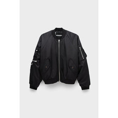 Бомбер FRENKEN short bomber jacket, размер 46, чёрный