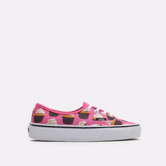 Кеды VANS Authentic, размер 3.5US, розовый/коричневый/белый