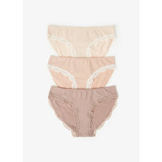 Трусы Funday VUW767F16, комплект из 3 шт., размер XXL, светло-бежевый