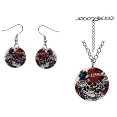 Комплект бижутерии Ed Hardy, ракушка