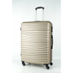 Чемодан Sweetbags, 92 л, размер L, песочный