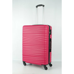 Чемодан Sweetbags, 92 л, размер L, малиновый