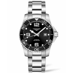 Наручные часы LONGINES, серебристый/черный