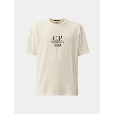 Футболка C.P. COMPANY, размер XL, gauze white