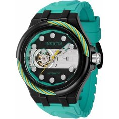 Наручные часы INVICTA Bolt, черный, серебряный, зеленый