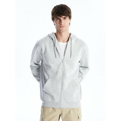 Толстовка спортивная LC Waikiki, размер M, , grey melange