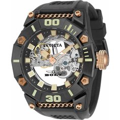 Наручные часы INVICTA, серебряный, черный