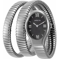 Наручные часы INVICTA, черный, серебряный