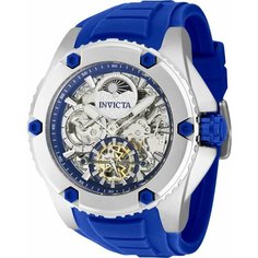 Наручные часы INVICTA, серебряный, синий