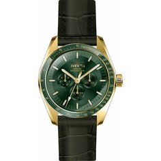 Наручные часы INVICTA, черный, зеленый
