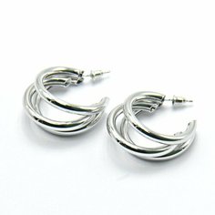 Серьги Silver WINGS, серебряный