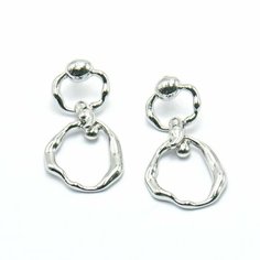 Серьги с подвесками Silver WINGS, серебряный