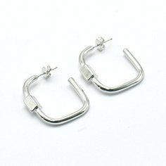 Серьги Silver WINGS, серебряный