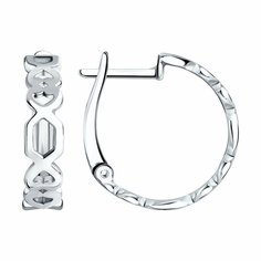 Серьги Яхонт, серебро, 925 проба