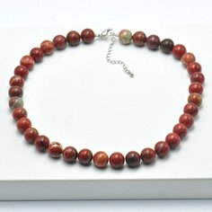 Бусы Silver WINGS, яшма