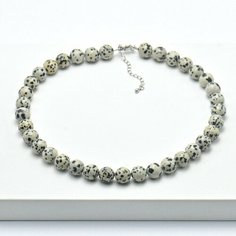 Бусы Silver WINGS, яшма