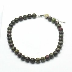 Бусы Silver WINGS, яшма