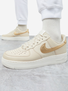 Кеды женские Nike Air Force 1 07, Бежевый