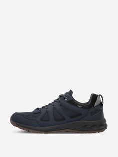 Полуботинки мужские Jack Wolfskin Woodland 2 Texapore Low, Синий